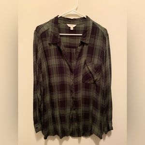 Terra & Sky Plaid Shirt